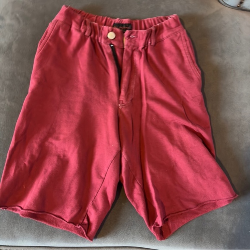 Men’s gosoftwear shorts - red‎ - sweatpants material
